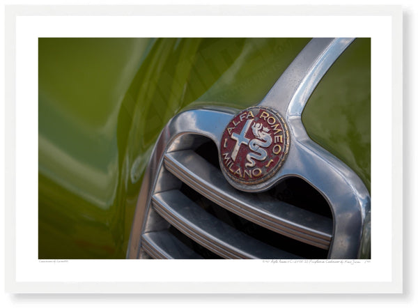 1948 Alfa Romeo 6C-2500 SS Pininfarina Cabriolet