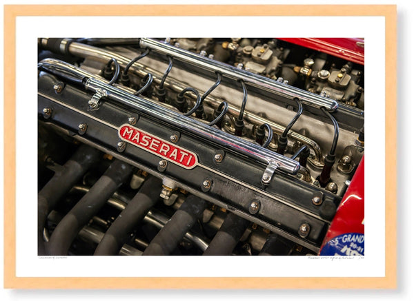 Maserati 250F engine