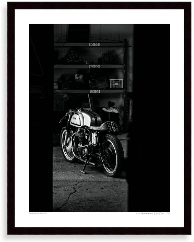 Classic &amp; Vintage Motorbike Wall Art Prints