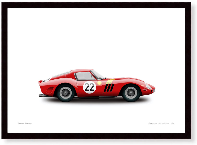 Ferrari 250 GTO Wall Art