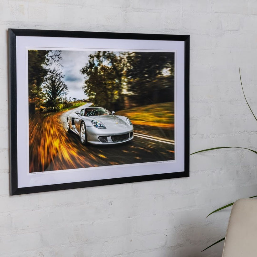 Framed Automotive Art
