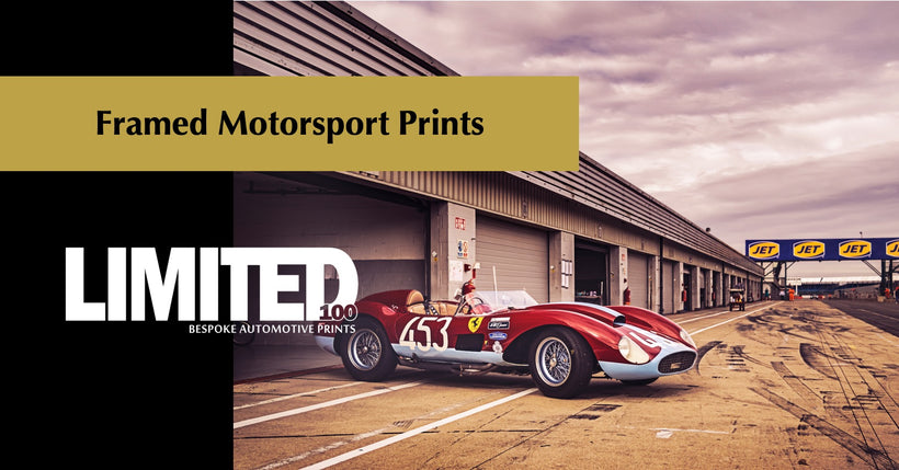 Framed Motorsport Prints