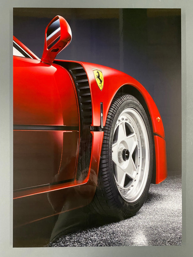 Framed Red Car Wall Art Prints