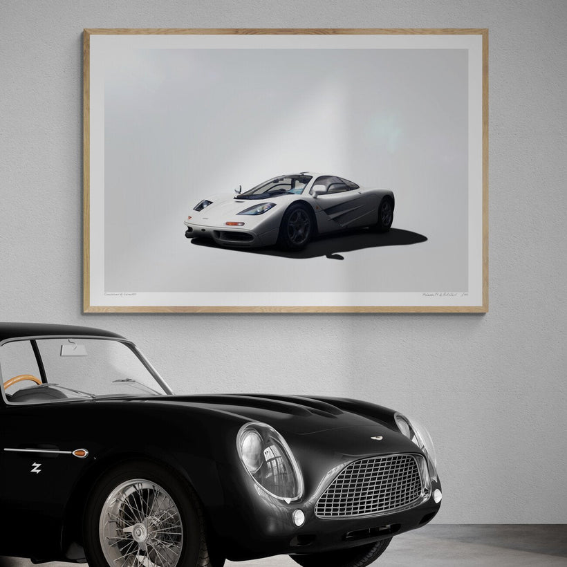 McLaren F1 Framed Wall Art Prints
