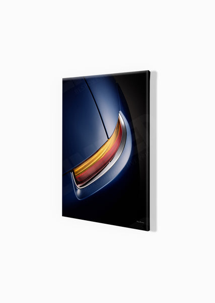 BMW Z8 (detail) A3 (297 x 420 mm / 11.7 x 16.5 in) / Canvas Print (Mounted on Wood Internal Frame) / No Mount