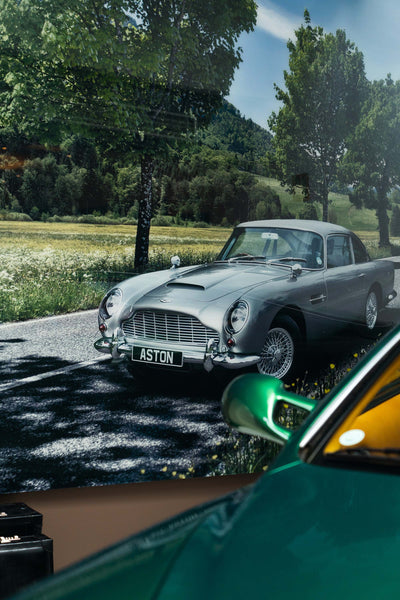 Aston Martin DB5 in Switzerland 350 x 230 cm MASTERPRINT