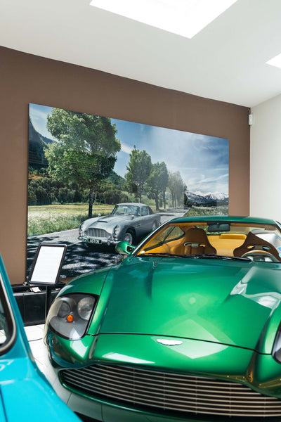 Aston Martin DB5 in Switzerland 350 x 230 cm MASTERPRINT