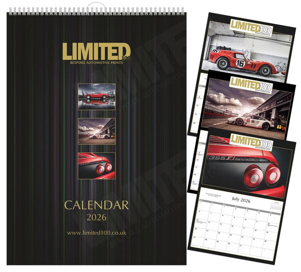 Official Limited100 Calendar 2026