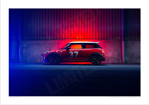 MINI Cooper S Paddy Hopkirk Special Edition A3 (297 x 420 mm / 11.7 x 16.5 in) / Print-Only (Fine Art Paper) / No Mount