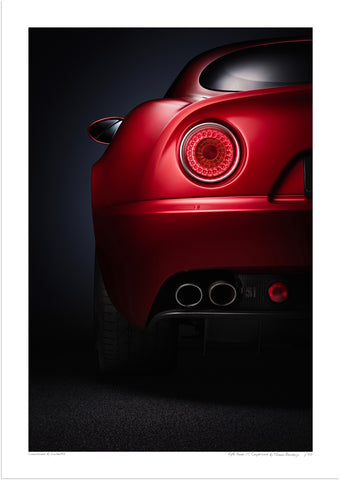 Alfa Romeo 8C Competizione (rear)