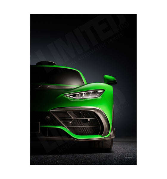 Mercedes-AMG ONE - A3 (297 x 420 mm / 11.7 x 16.5 in) / Aluminium Composite / No Mount