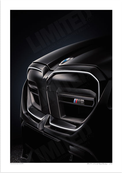 BMW M5 (G90) A3 (297 x 420 mm / 11.7 x 16.5 in) / Print-Only (Fine Art Paper) / No Mount