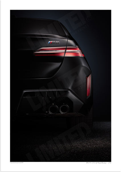 BMW M5 (G90) A3 (297 x 420 mm / 11.7 x 16.5 in) / Print-Only (Fine Art Paper) / No Mount