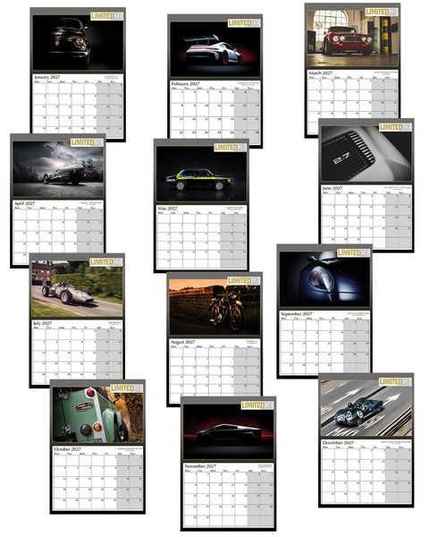 Official Limited100 Calendar 2027