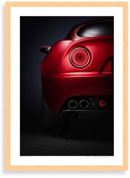Alfa Romeo 8C Competizione (rear)