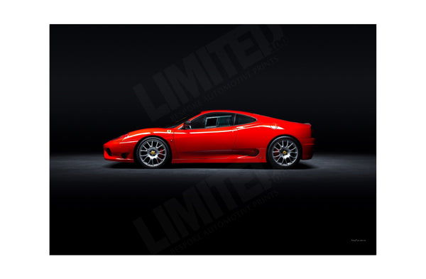 Ferrari 360 Challenge Stradale A3 (297 x 420 mm / 11.7 x 16.5 in) / Aluminium Composite / No Mount