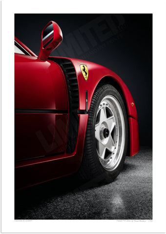 Ferrari f40 detail