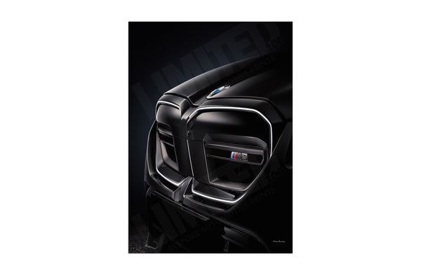 BMW M5 (G90) A3 (297 x 420 mm / 11.7 x 16.5 in) / Aluminium Composite / No Mount