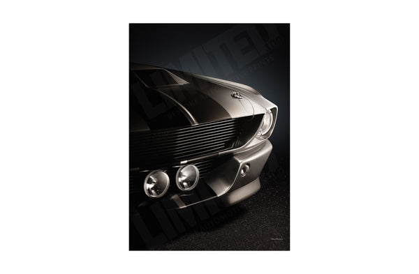 1967 Ford Mustang Shelby GT500 ’Eleanor’ - A3 (297 x 420 mm / 11.7 x 16.5 in) / Aluminium Composite / No Mount