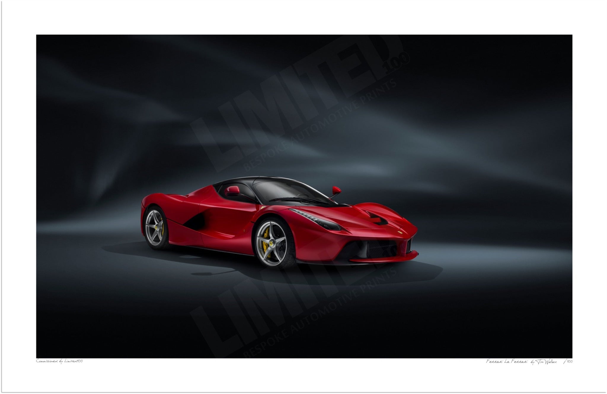Ferrari LaFerrari S (420 x 273 mm) / Print-Only (Fine Art Paper) / No Mount