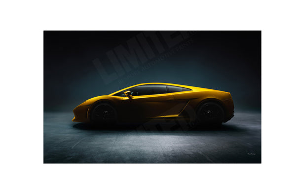 Lamborghini Gallardo (side profile) - S (257 x 420 mm) / Aluminium Composite / No Mount