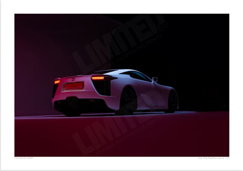 Lexus LFA A3 (297 x 420 mm / 11.7 x 16.5 in) / Print-Only (Fine Art Paper) / No Mount