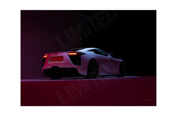 Lexus LFA A3 (297 x 420 mm / 11.7 x 16.5 in) / Aluminium Composite / No Mount