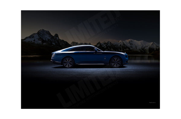 Rolls-Royce Spectre A3 (297 x 420 mm / 11.7 x 16.5 in) / Aluminium Composite / No Mount