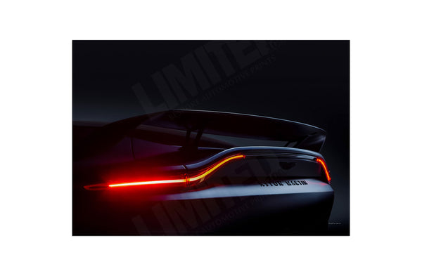 Aston Martin V12 Vantage A3 (297 x 420 mm / 11.7 x 16.5 in) / Aluminium Composite / No Mount