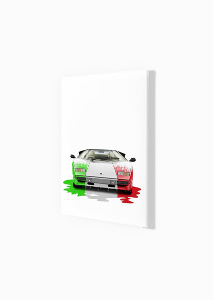 Lamborghini Countach (tricolore in uno)