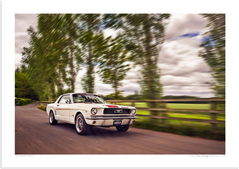 1966 Ford Mustang Coupe at Statfold Barn Railway