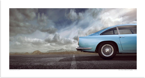 Aston Martin DB4 side profile