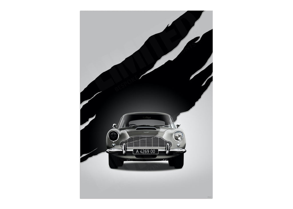 Aston Martin DB5 A 4269 00 (Type A) | Limited Edition Print