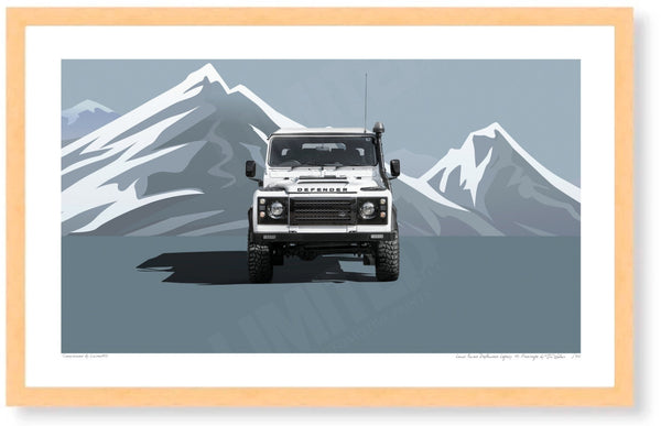 Land Rover Defender Legacy 110 Heritage (blue mountains)