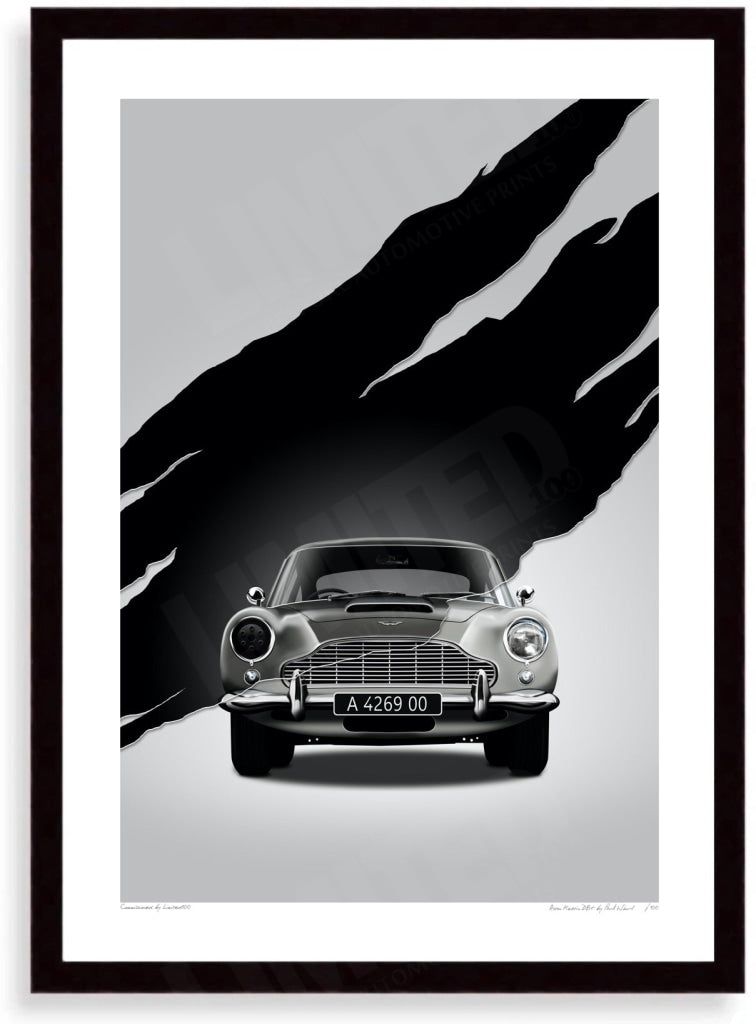 Aston Martin DB5 A 4269 00 (Type A) | Limited Edition Print