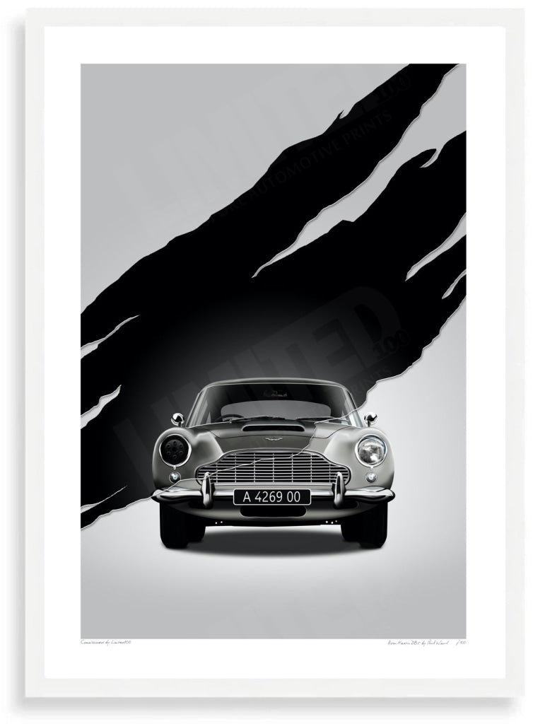 Aston Martin DB5 A 4269 00 (Type A) | Limited Edition Print