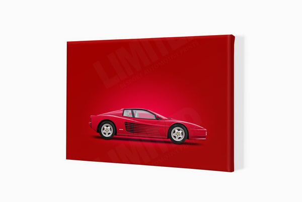 Ferrari Testarossa (red, red)