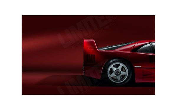 Ferrari F40 (side profile)