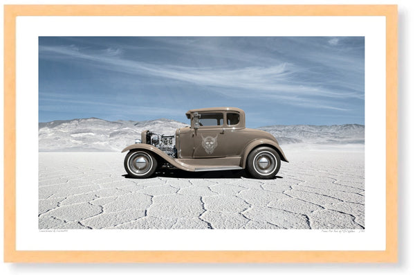Ford Hot Rod in the Death Valley