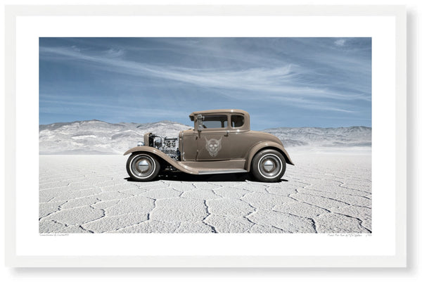Ford Hot Rod in the Death Valley