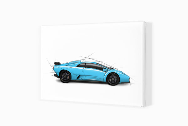 Lamborghini Diablo GT (blue)