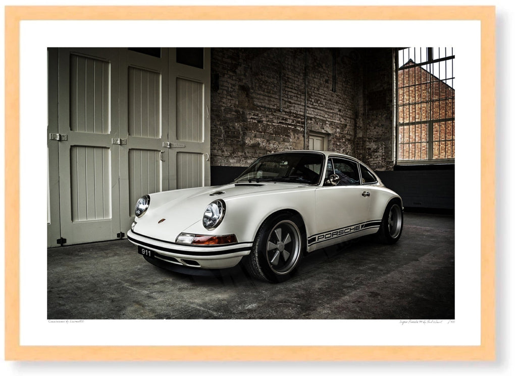 Singer Porsche 911 at Bicester Heritage | Limited Edition Print