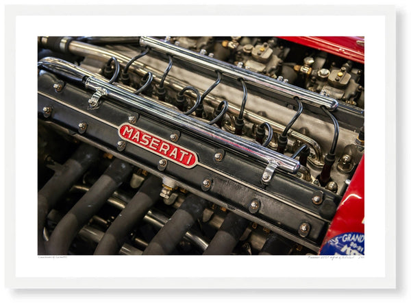 Maserati 250F engine