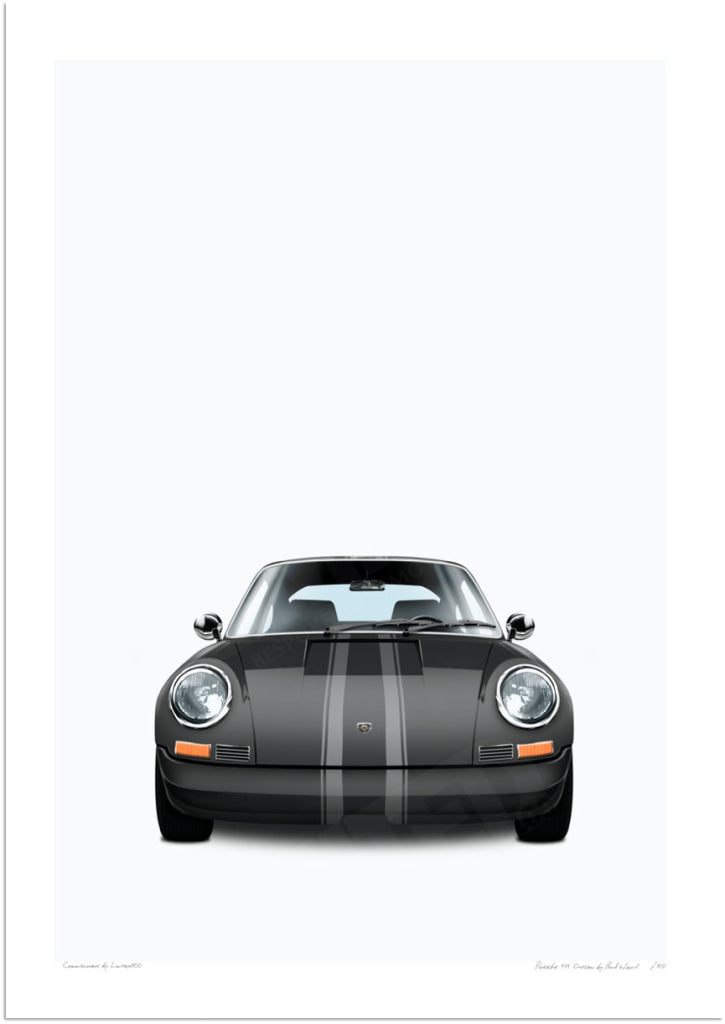 Porsche 911 Outlaw (black, white)