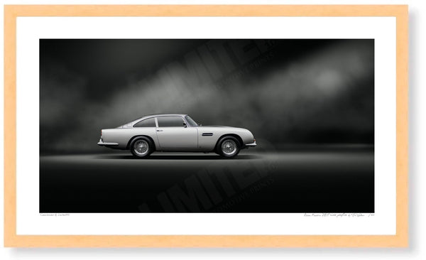Aston Martin DB5 side profile (studio)
