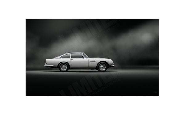 Aston Martin DB5 side profile (studio)