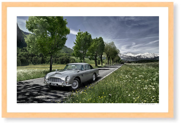 Aston Martin DB5 in Switzerland