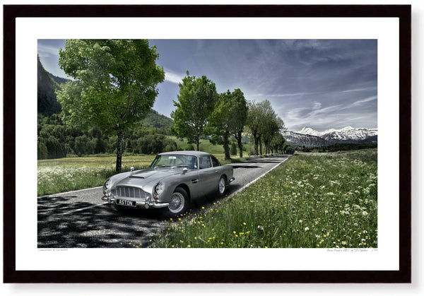 Aston Martin DB5 in Switzerland