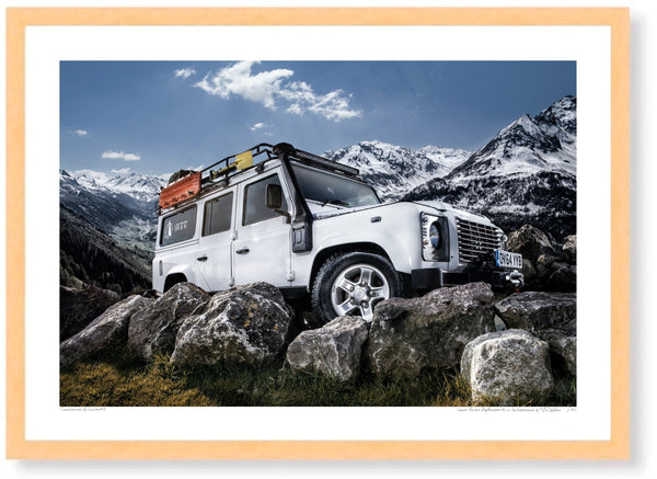 Land Rover Defender 110 in Switzerland