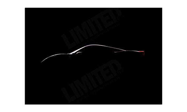 Ferrari 458 silhouette